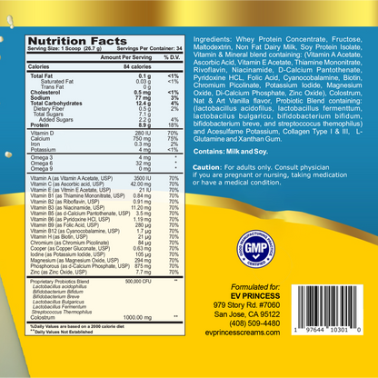 EV Power Milk — Daily Vitality Shake for Strength, Energy & Healthy Aging